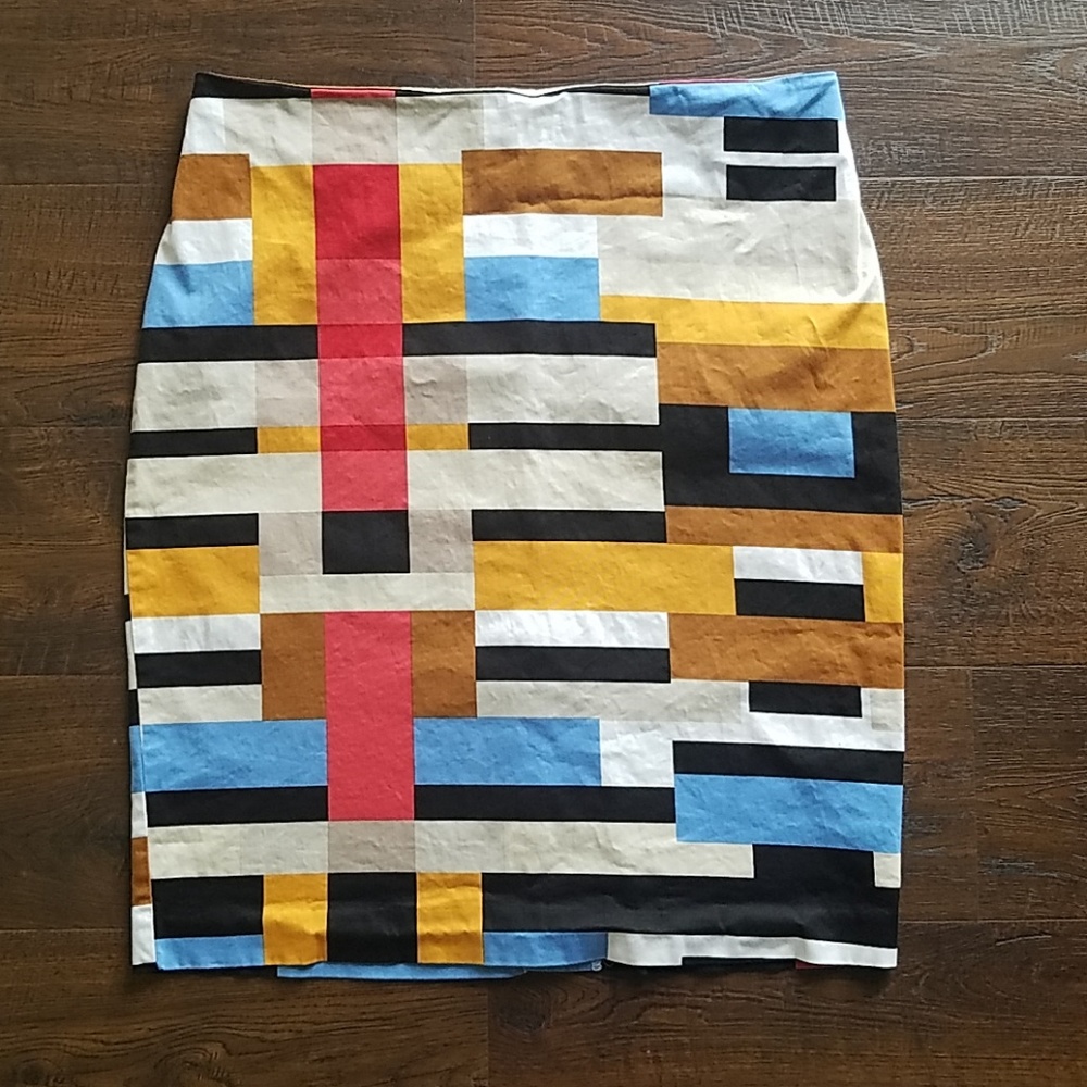 Color Block skirt